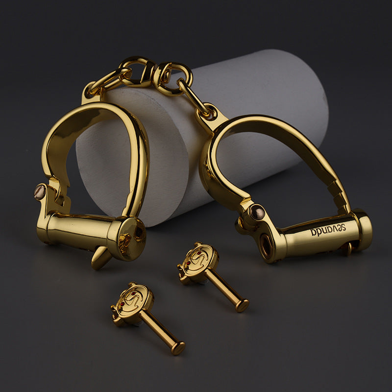 Metal Handcuffs for Self Bondage