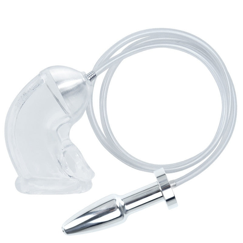 Urinal Butt Plug for Self Bondage