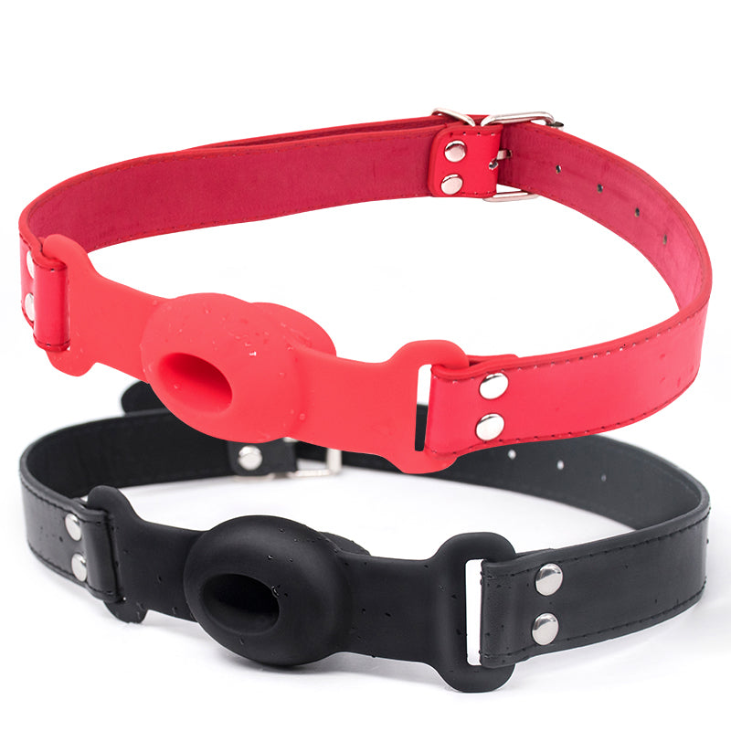 Silicone Mouth Gag Plug – BDSM Bondage Gear for Play