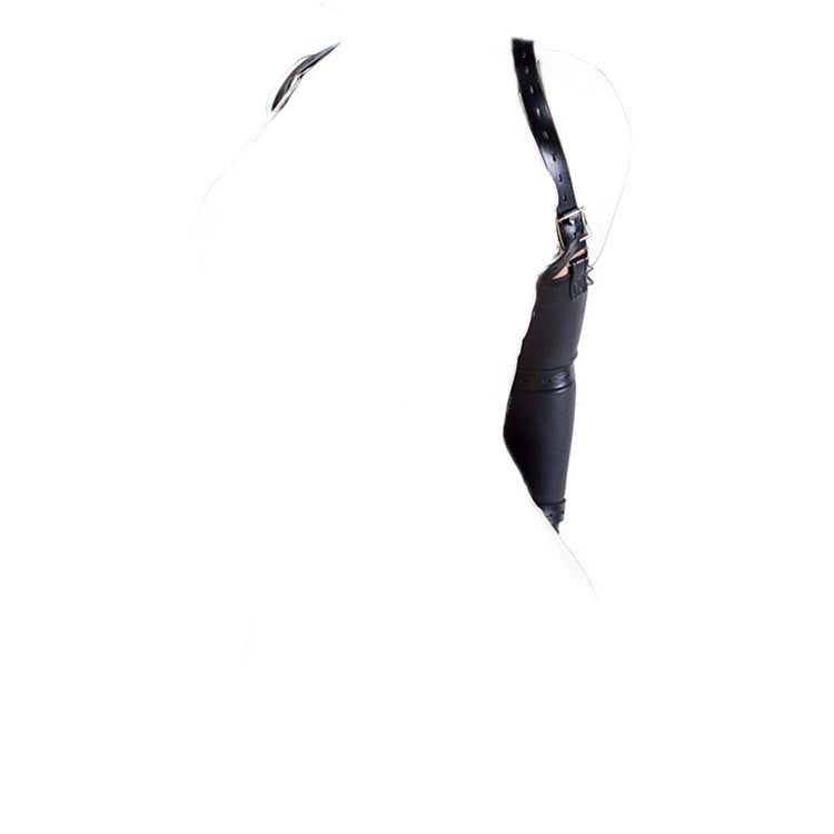 Leather Bondage Restraint – Armbinder & Legbinder Toy