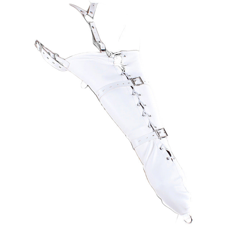 Leather Bondage Restraint – Armbinder & Legbinder Toy