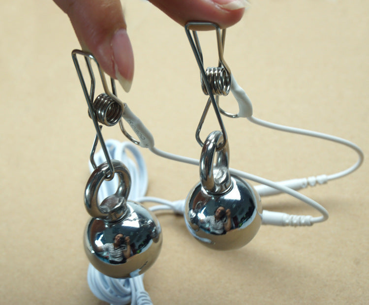 Electric Shock Nipple Clamp | Self Bondage Toy