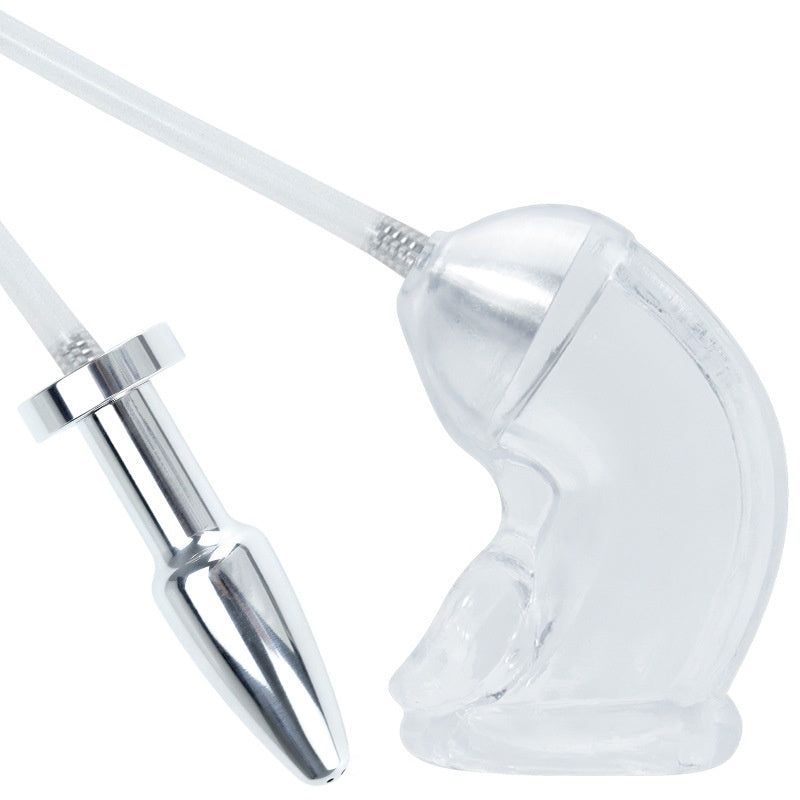 Urinal Butt Plug for Self Bondage