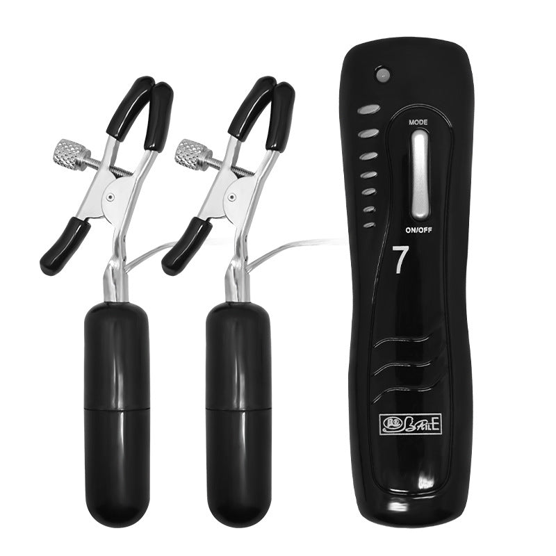 Vibrating Breast Clamps for BDSM
