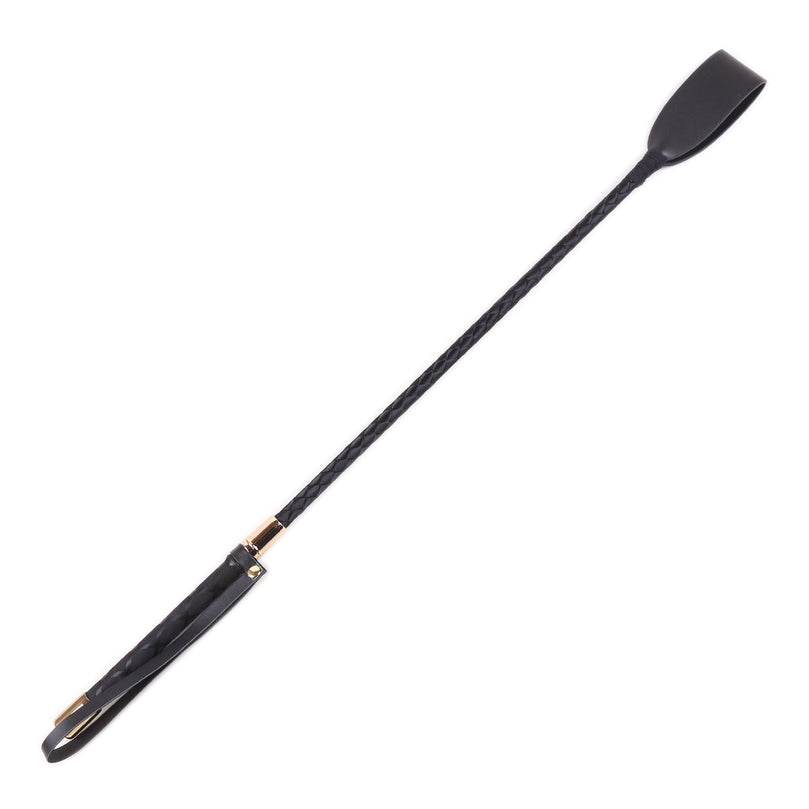 Black Leather ® Impact Whip Bdsm