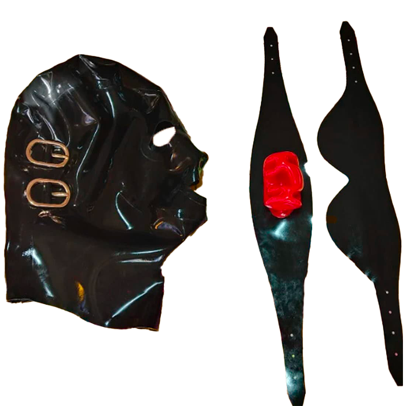 Latex Mask Gag for Self Bondage – Le Château BDSM