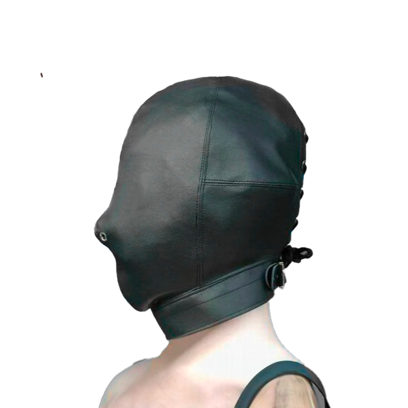 Breathable Leather Hood