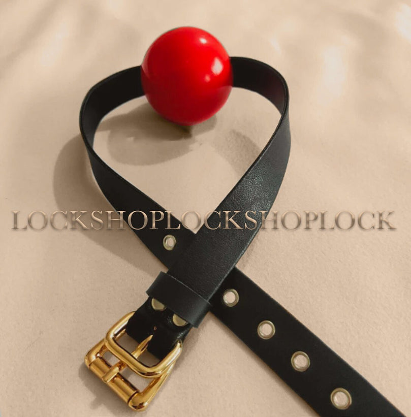 Red Silicone Ball Gag 5.5cm for BDSM & Bondage Play