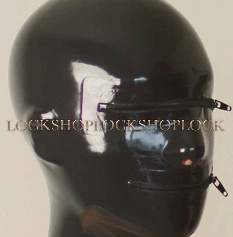 Latex Bondage Hood for Slaves – Le Château BDSM USA