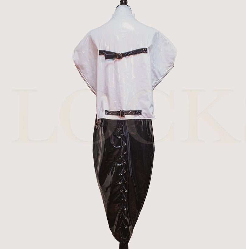 Latex Armbinder Dress | Extreme BDSM Bondage Outfit