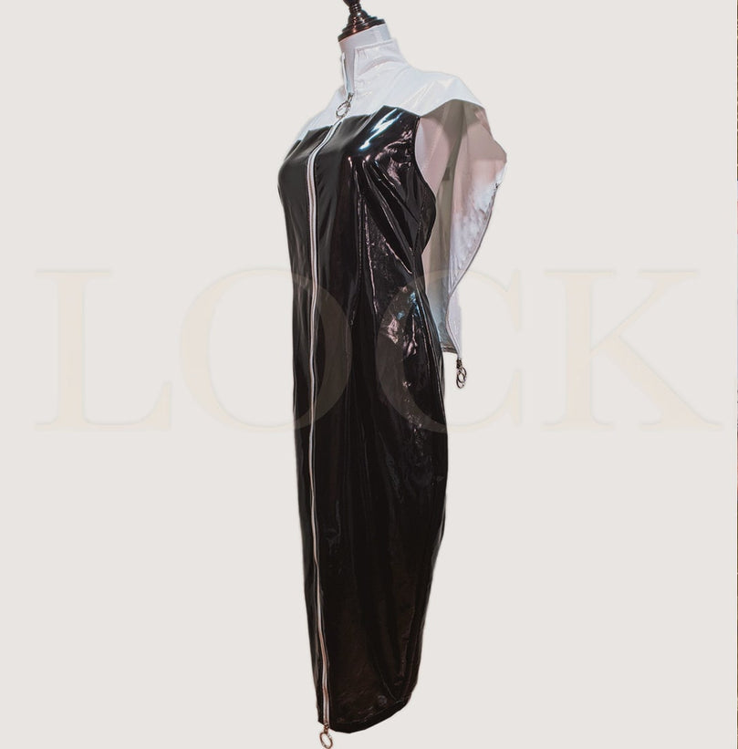Latex Armbinder Dress | Extreme BDSM Bondage Outfit