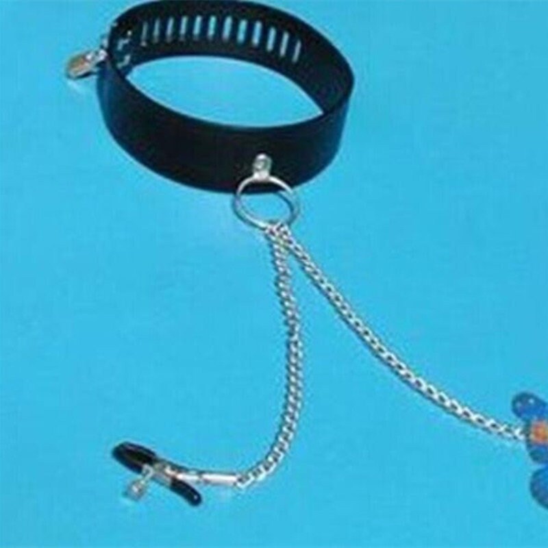 Double Breast Clip BDSM Collar – Le Château Toys