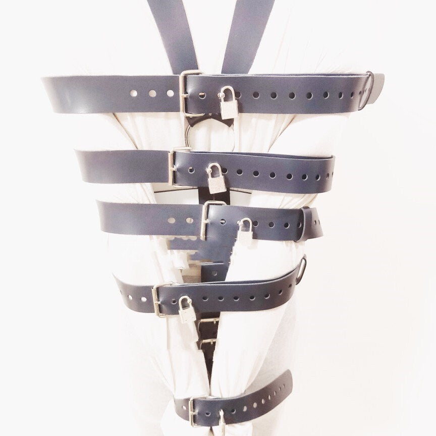 Leather Armbinder Restraint Set – Extreme Bondage Gear