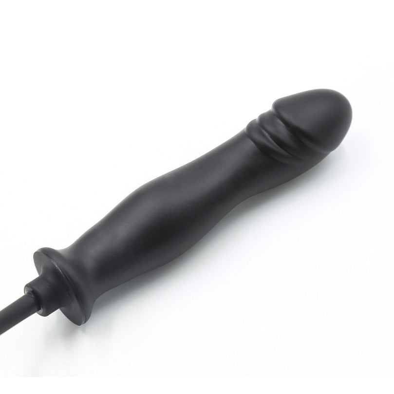 Inflatable Rubber Anal Plug for Bondage & Self Play 