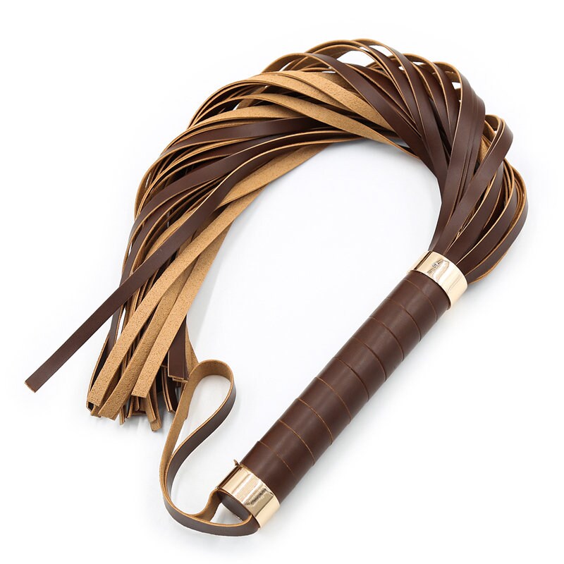 Torture Leather Whip – Premium Bondage & BDSM Gear