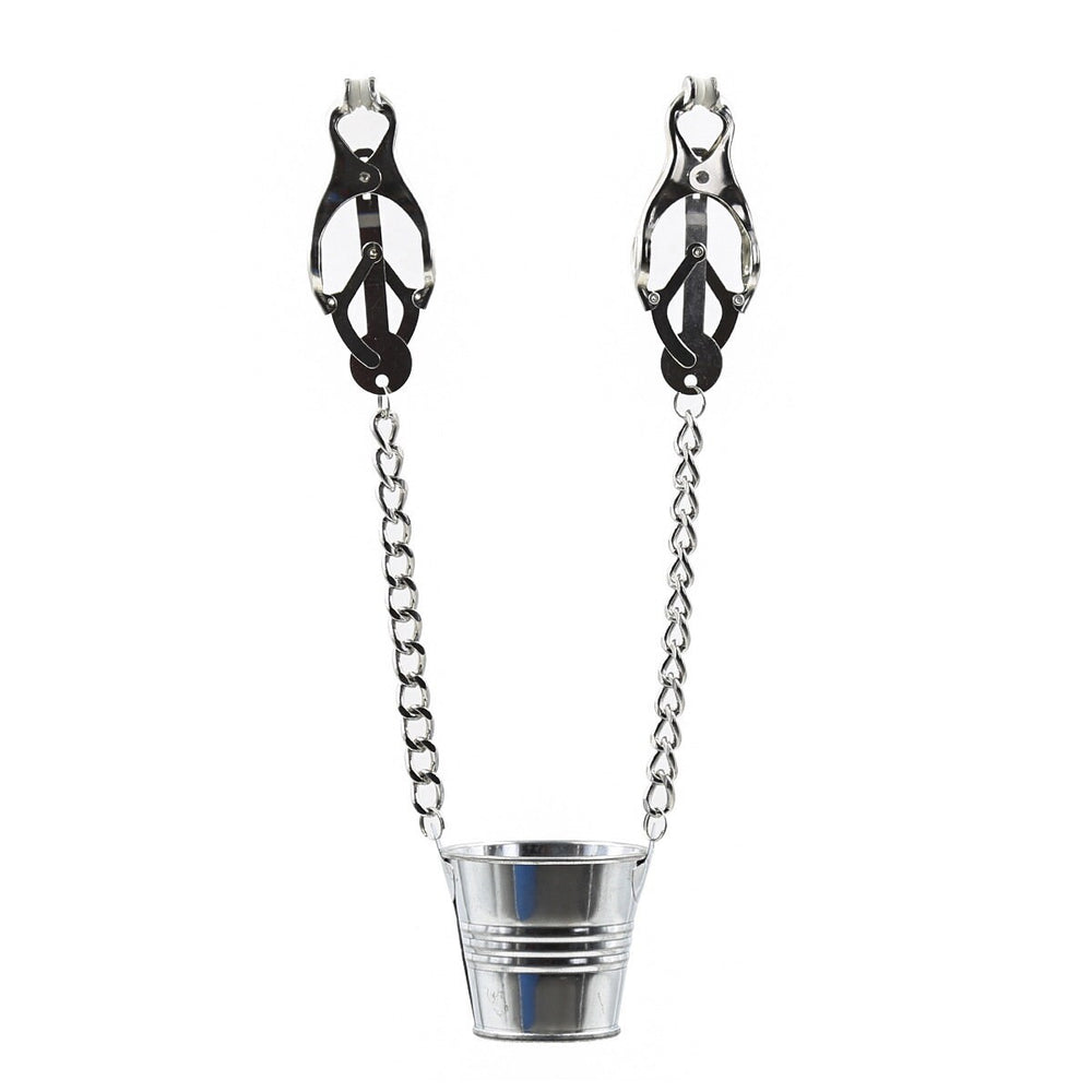 Nipple Clamp Torture for Slaves | Le Château BDSM