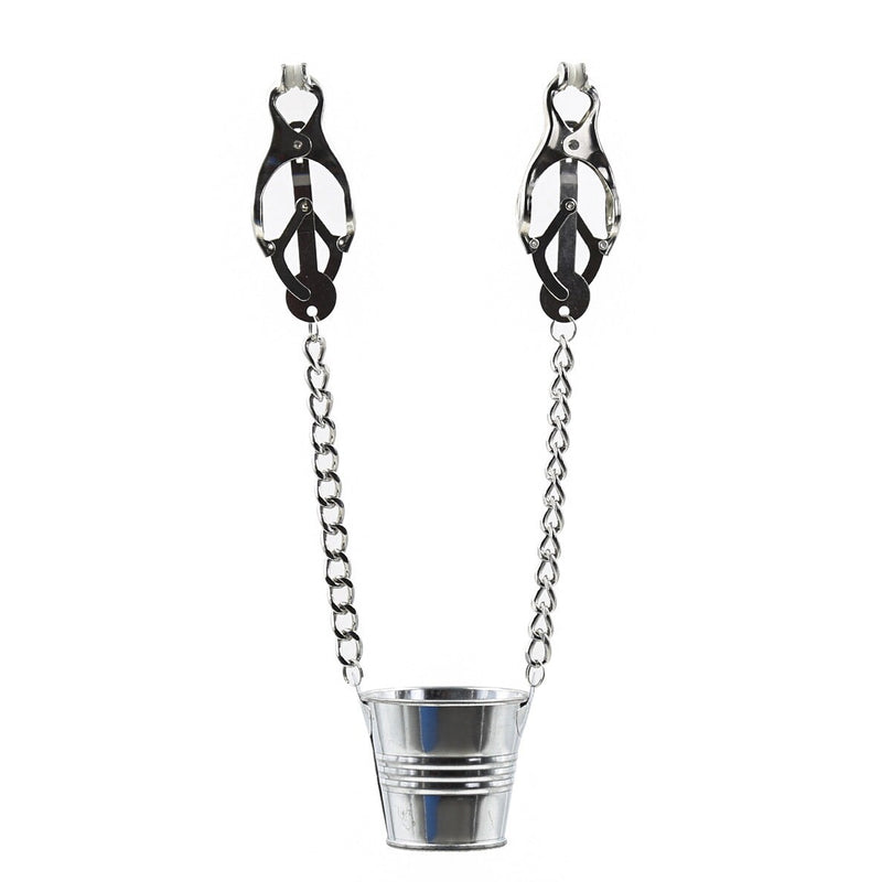 Nipple Clamp Torture for Slaves | Le Château BDSM