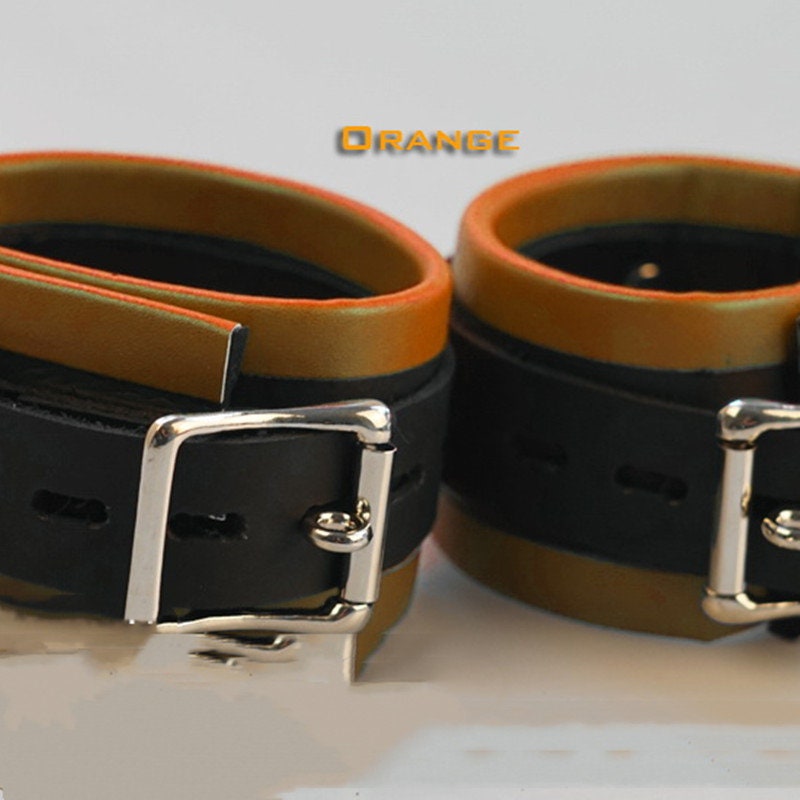 Latex Neoprene Bondage Cuffs | Self Bondage Hand Restraints