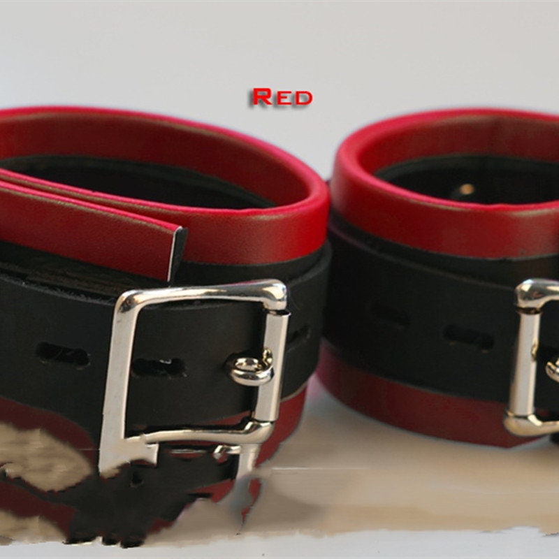 Latex Neoprene Bondage Cuffs | Self Bondage Hand Restraints