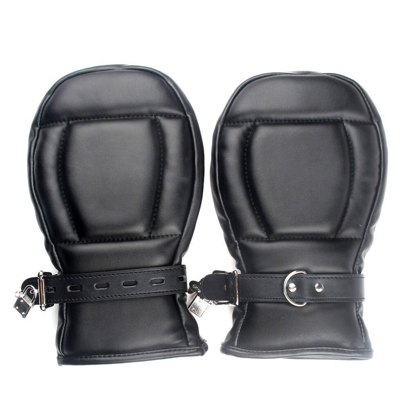 Leather Bondage Gloves