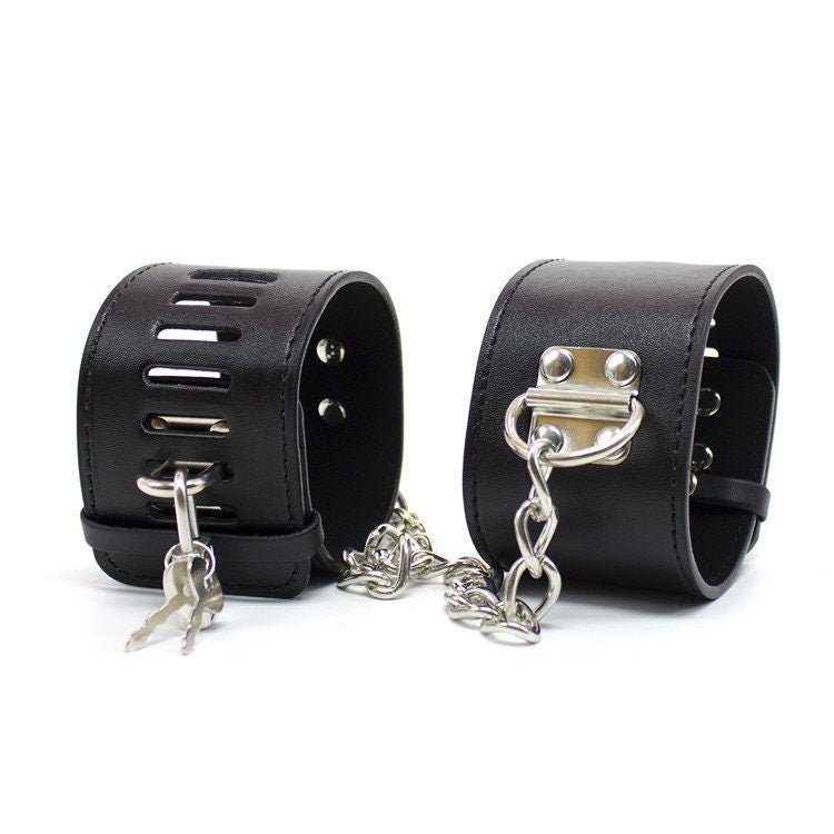 Leather Handcuff Restraint