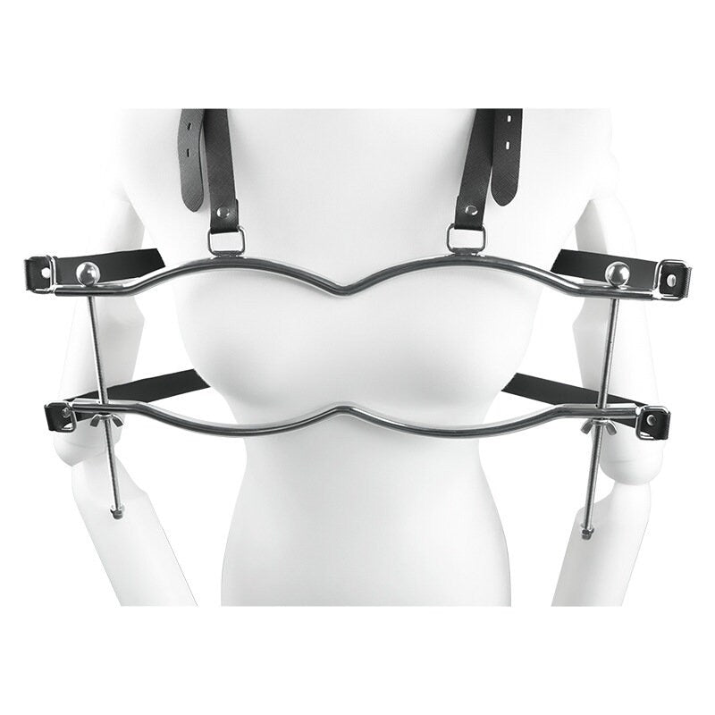 Stainless Steel Breast Bondage Device