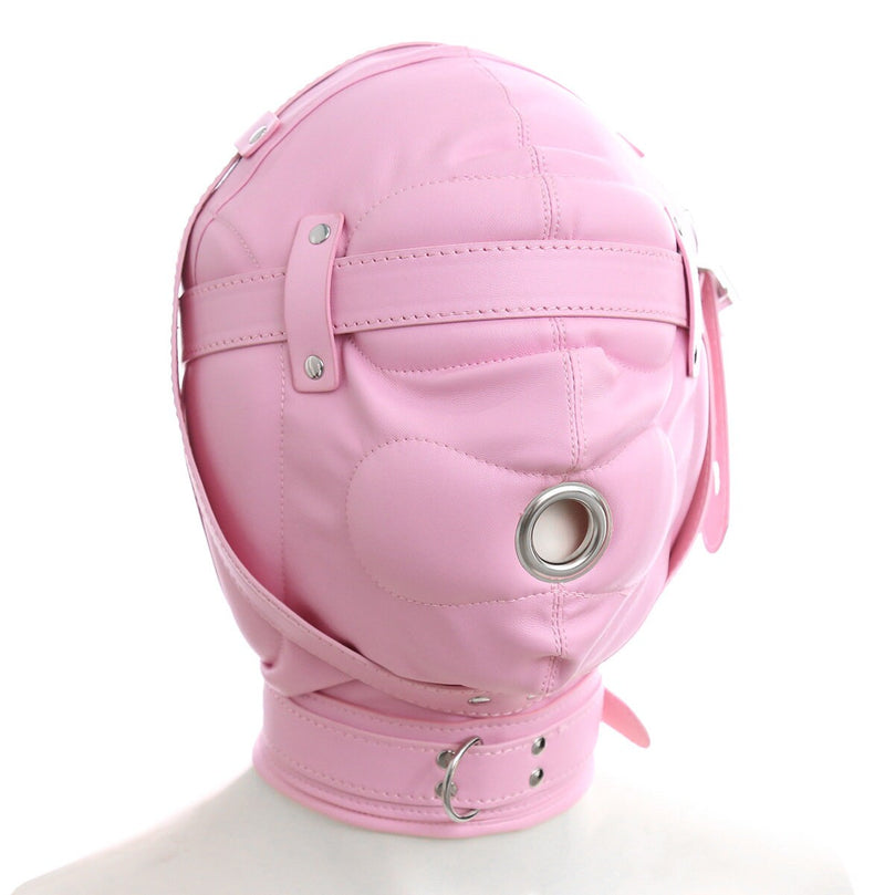 Leather Bondage Hood