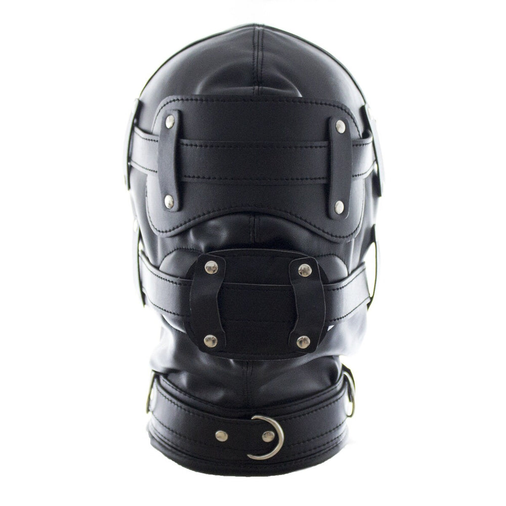 BDSM Leather Hood 