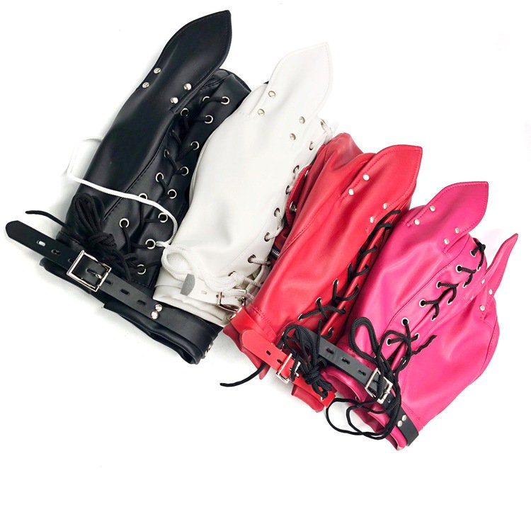 Leather Pup Hood