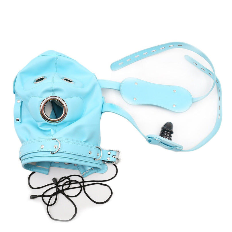 BDSM Leather Hood 