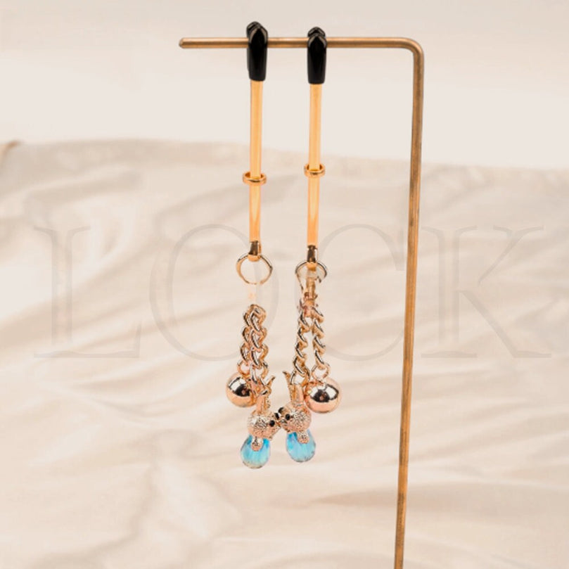Luxurious Rabbit Nipple Clamp for Bondage & Self Pleasure