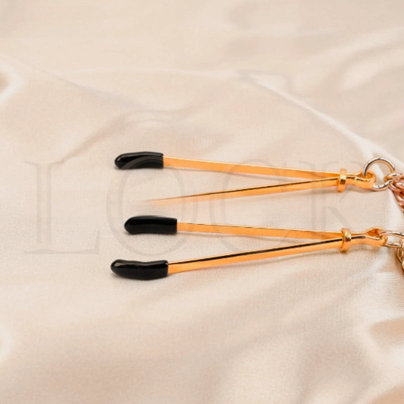 Luxurious Rabbit Nipple Clamp for Bondage & Self Pleasure